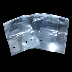 Clear Plastic Packaging Bag For Zip Transparent Resealable Lock Pouch Underwear