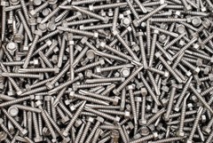 (400) Coated Outdoor Tek 12 x 1-1/2 Hex Washer Head Self-Drilling Screws IHW #12