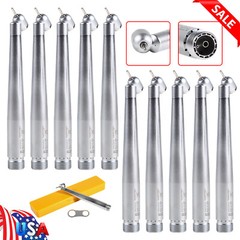 45 Degree Dental Surgical High Speed Handpiece Push Button Single Spray 2-Holes