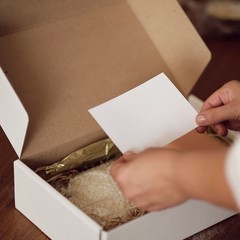 White Corrugated Mailers 10 x 5 x 2″ For Mailing/Shipping ECT-32B 50/Case