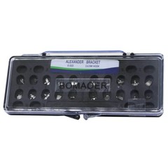 Dental orthodontic Alexander bracket brace 020 345 with hooks FDA CE certified