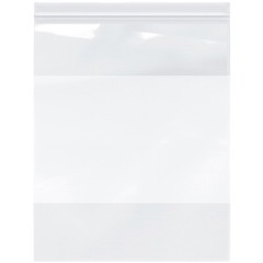 Plymor 12″ x 15″, 2 Mil with White-Block Zipper Reclosable Plastic Bags