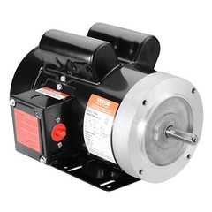 VEVOR 1.5HP Electric Motor 1725RPM AC115/230V 56C Frame 1-Phase 5/8″ Keyed Shaft