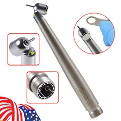 45 Degree Dental LED E-generator 45° Angle High Speed Handpiece 2 Hole ASkeadnt