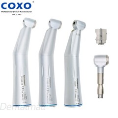 COXO Dental LED Fiber Optic Low Speed Contra Angle Turbine Handpiece 1B 1C 1E
