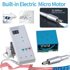 Dental NEW LED Electric Micro Motor NEW/ 1:5 LED Contra Angle Handpiece