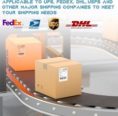 4″x6″ Direct Thermal Labels 250/Roll 450/Roll For Zebra Eltron LP2844 ZP450 UPS