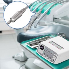 Dental LED Brushless Micro Motor Fiber Optic Contra Angle Handpiece/Cart