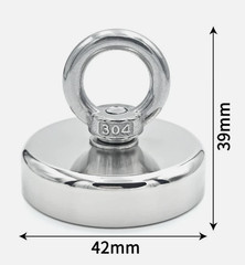 Super Strong Neodymium Fishing Magnet Hook N52 Heavy Duty Rare Earth Magnet with
