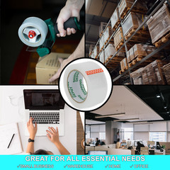 108 Rolls 2″x110yd Shipping Depot Carton Sealing Clear Packing Tape 1.6mil