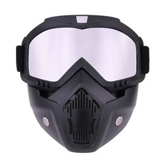 Safety Work Full Face Mask Shield & Goggles, Construction Eye Protection Eyewear