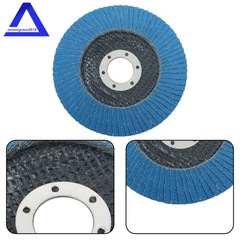 20 Pack Flap Discs 4.5″ × 7/8″ for Angle Grinder Flapper Wheel 80Grit Type 29