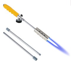 Propane Torch Weed Burner Blow Torch Flame Control Detachable Long Arm Outside