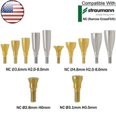 US Dental Mini Healing Abutment NC Healing Closure Cap Fit Straumann ITI BL/BLT