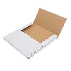 100x White Vinyl Record LP Shipping Mailer Boxes 12.5″x12.5″x1″ Album Paper Box