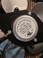 Embraco Nidec 41-13363 Fan/Motor Assembly, Evaporator, 5W Fits Federal CGR5048CD