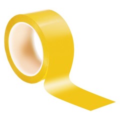 2″ x 72 Yards Whiteboard Tape, Thin Dry Erase Tape, Dark Yellow