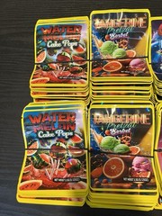 500pc Mixed 3.5g Mylar Bags 5×4 Inch 5 Different Premade Designs