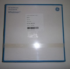 GLASS MICROFIBER FILTERS, GE Whatman GF/C 320mm, 100 ct, SEALED, 1822-320