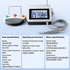 AZ Dental Implant Motor Surgical System 20:1 LED Contra Angle /Irrigation Tubes
