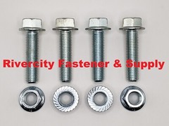 M10-1.25×40 JIS Flange Bolts 10mm x 40mm Screws M10x1.25×40 FT & M10-1.25 nuts