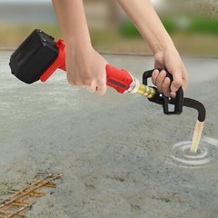 Cordless Handheld Concrete Vibrator, Cement Vibrating Tool, Air Bubbles Remover