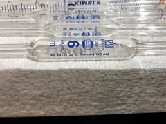16 Chemglass Various 6 5 4 ml Glass Pipettes