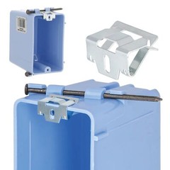 8988rac Outlet Repair Clip For Plastic Electric Boxes 10 Pcs. Per Bag