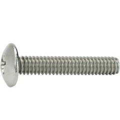 6-32 Phillips Truss Head Machine Screws Stainless Steel Wide All Lengths and Qty