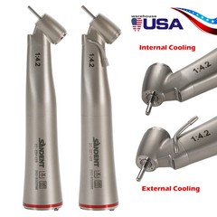 Dental 45° Electric Contra Angle Fiber Optic 1:4.2 Increasing Surgical Handpiece