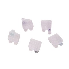 AZDENT Dental Orthodontic Ceramic Clear Brackets Braces MBT/Roth.022 Hooks 3 4 5