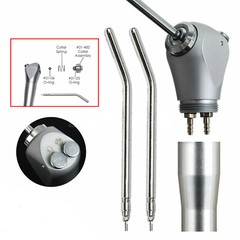 Dental Air Water Spray Triple 3 Way Syringe Quick-Change Tube Nozzles Tips DL
