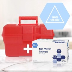 Non Woven Gauze Sponges 4 x 4 – Non-Sterile- 4-ply – 200/Pack Sponges Absorbent