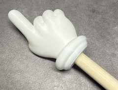 Custom 3D Printed Cartoon Hand Pointer Stick for Influencers Content Creators