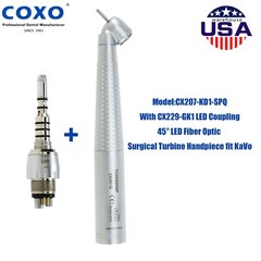 BEING COXO Dental Surgical 45° High Speed Handpiece Fiber Optic KaVo MULTIflex