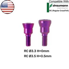 US Dental Healing Abutment Healing Closure Caps NC/RC Straumann ITI Bone Level