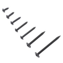 Round Head Truss Head Flat Head Screws Assortment – 485 Pcs #6 #8 #10