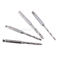 Dental Endodontic AAA Fiber Post Kit 1.2mm 1.4mm 1.6mm 1.8mm +4Pcs Drills