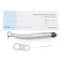 US COXO CX207-F Dental LED High Speed Handpiece Self-power Air Turbine 2/4 Holes