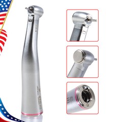 Dental 1:5 Increasing LED Contra Angle Handpiece Quattro Water Spray E-type ns