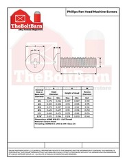 #10-32 Phillips Pan Head Machine Screws Bolts Zinc FINE (Pick Length & Qty)