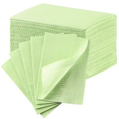 JMU Disposable Waterproof Three Layers Dental Bibs 13″x18″ 50-500pcs