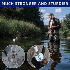 Up to 1500 Lbs Fishing Magnet Kit Pull Force Strong Neodymium + Carabiner+ Rope