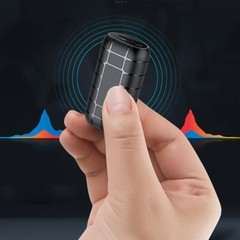 500 Hrs Mini Spy Voice Activated Recorder Digital Audio Magnetic 64GB MP3 Player
