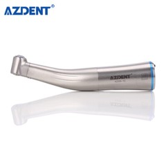 Dental 1:1 LED Contra Angle Handpiece Fiber Optic Internal Water Push Button