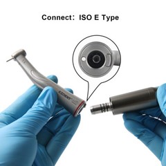 Dental 1:1/1:5 LED Fiber Optic Increasing Contra Angle Handpiece Innernal Spray
