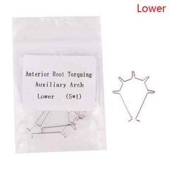 5Pcs/Pack Dental Orthodontic Anterior Root Torquing Auxiliary S/M/Large/ Lower