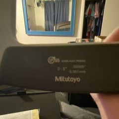 Mitutoyo Digital Outside Micrometer 1-2 in Electronic, 0.00005 in, 293-240-30
