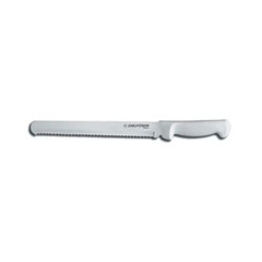 Dexter Russell 12 Scalloped Commercial Bread Meat Knife Slicer White Handle
