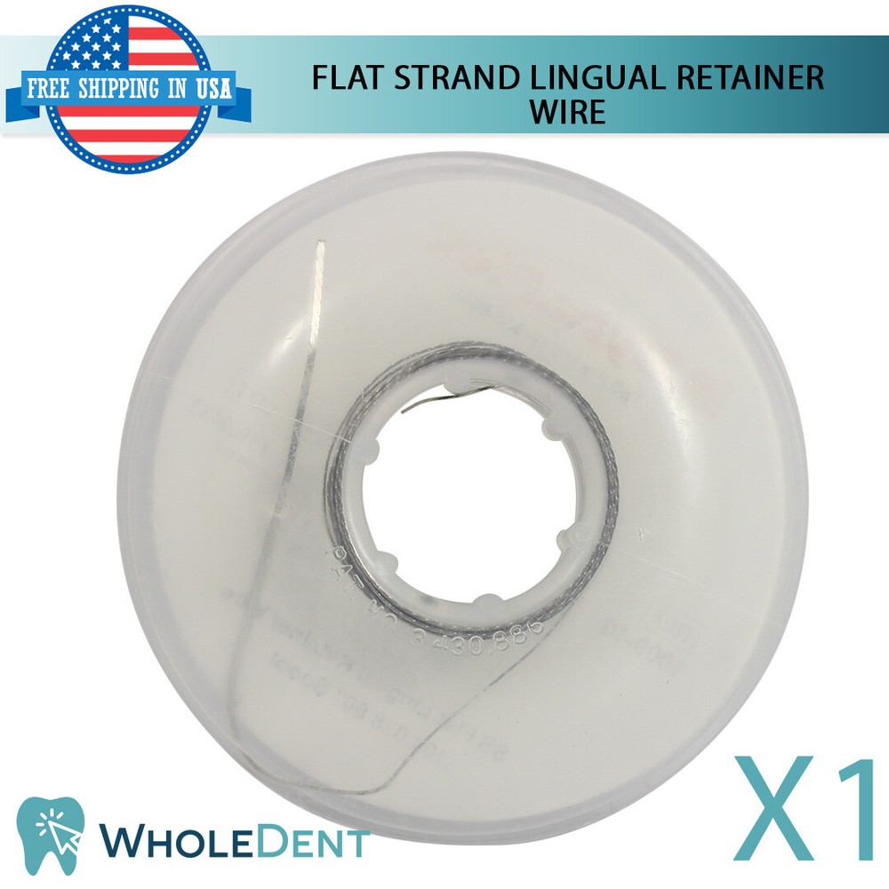 Orthodontic Dental Flat Strand Lingual Retainer Wire .010″x.028″ DynaFlex